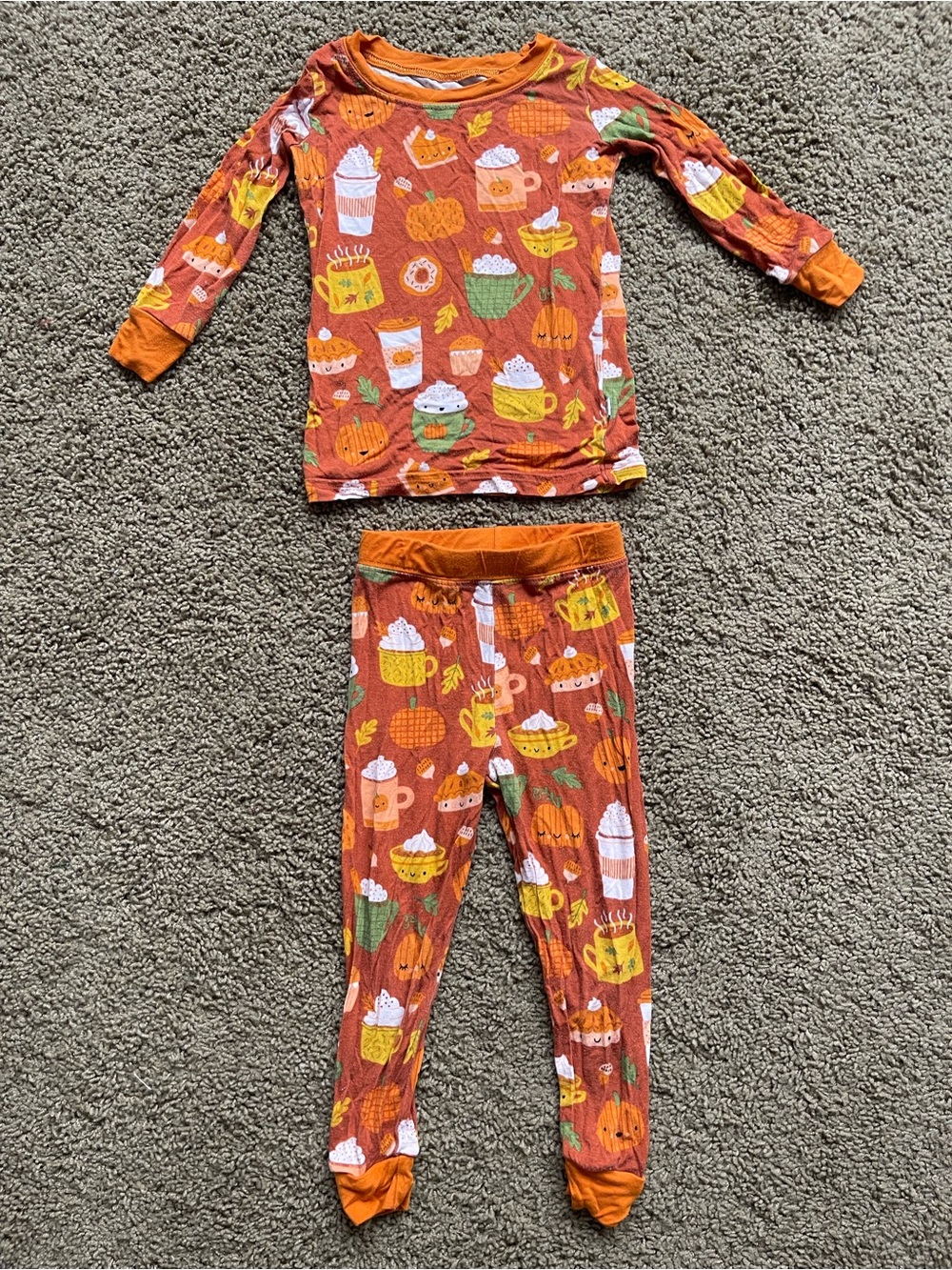 Little Sleepies Pumpkin Spice PJs